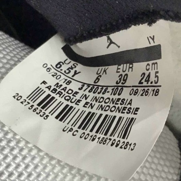 Jordan 11 Retro GS Concord 2018 Size 6.5Y main image 6